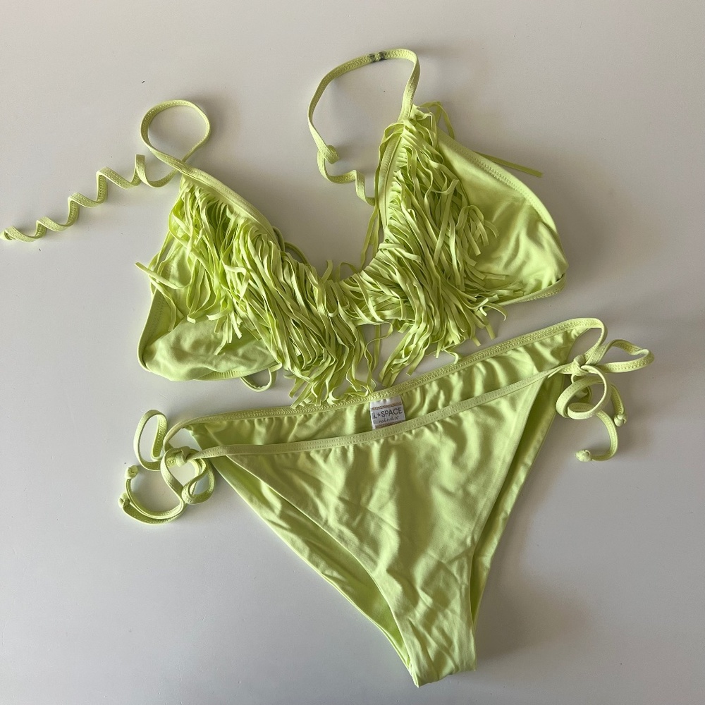 L Space Fringe Bikini